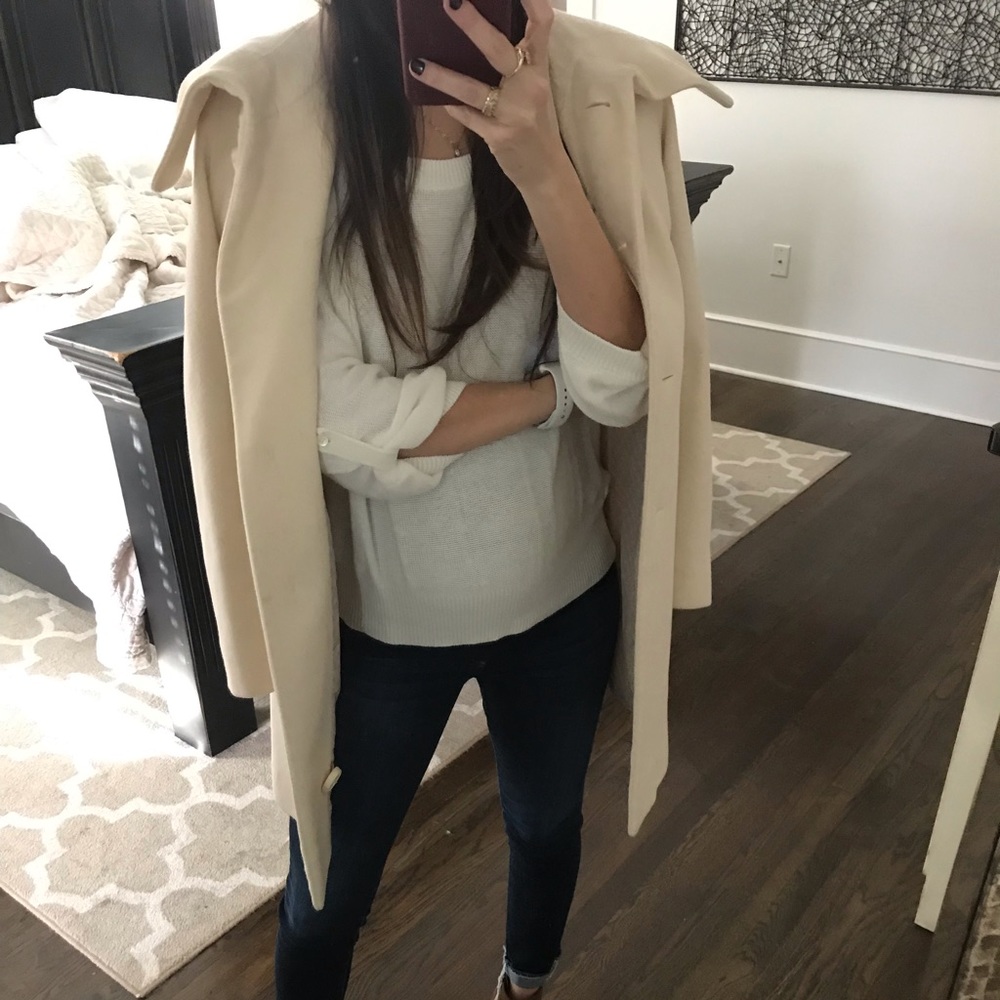 White sweater